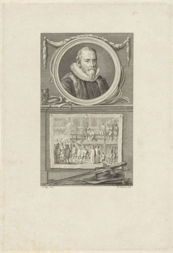 Portrait of Johan van Oldenbarnevelt