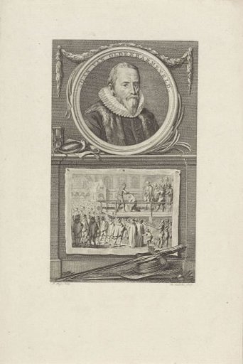 Portrait of Johan van Oldenbarnevelt