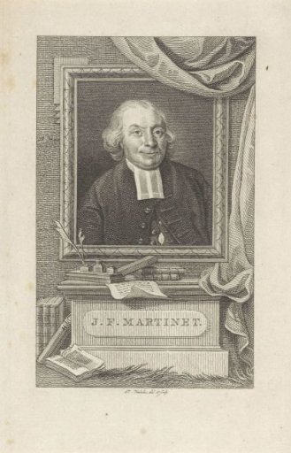 Portrait of the Preacher Joannes Florentius Martinet