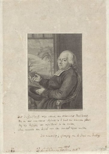 Portrait of Joannes Florentius Martinet