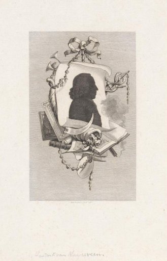 Silhouette of Hendrik van Maarseveen