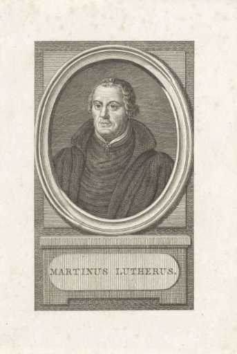 Portrait of the Reformer Martin Luther