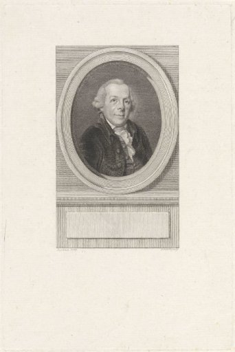 Portrait of the Writer Johannes Lublink de Jonge