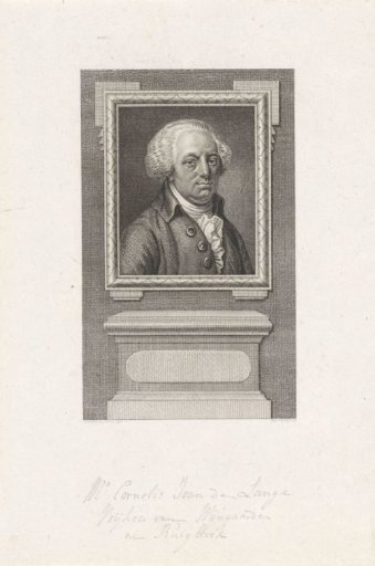 Portrait of Cornelis Johan de Lange van Wijngaarden