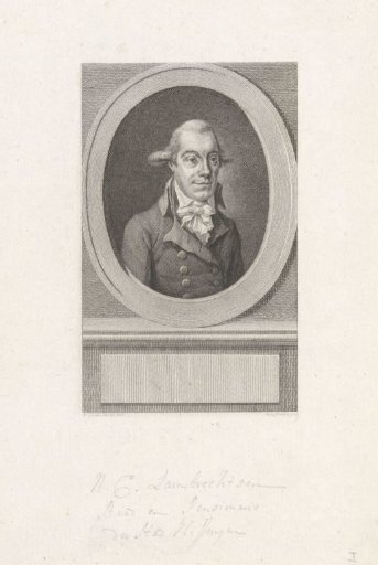 Portrait of Nicolaas Cornelis Lambrechtsen van Ritthem