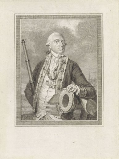 Portrait of Jan Hendrik van Kinsbergen