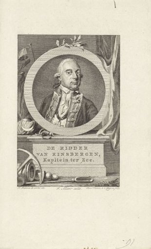 Portrait of Jan Hendrik van Kinsbergen