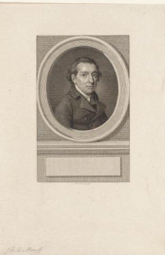 Portrait of Johan Frederik Rudolph van Hooff