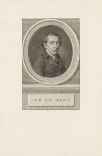 Portrait of Johan Frederik Rudolph van Hooff