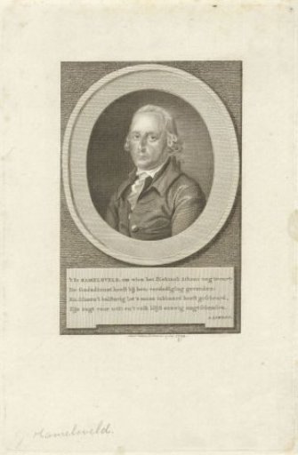 Portrait of IJsbrand van Hamelsveld