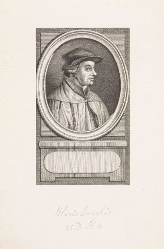Portrait of Ulrich Zwingli