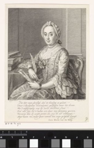 Portrait of Sara Maria van der Wilp