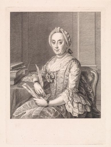 Portrait of Sara Maria van der Wilp