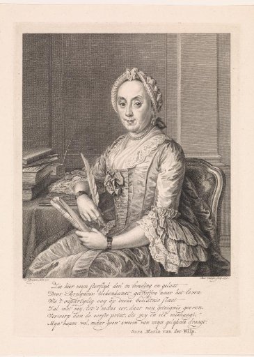 Portrait of Sara Maria van der Wilp