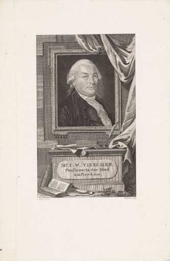 Portrait of Carel Wouter Visscher