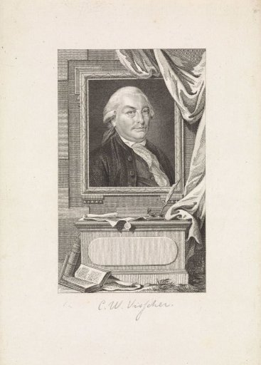 Portrait of Carel Wouter Visscher
