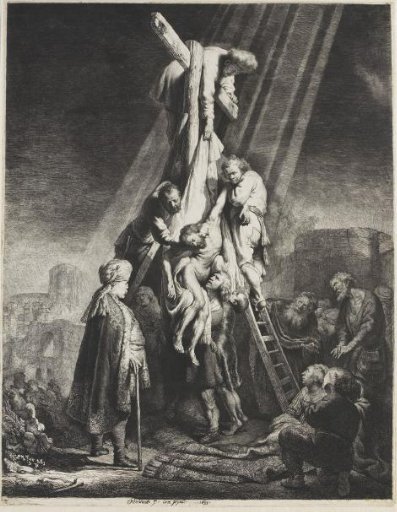 The descent from the cross: second plate