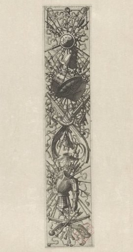 Trophy of Weapons with a Drum