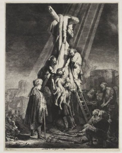 The descent from the cross: second plate