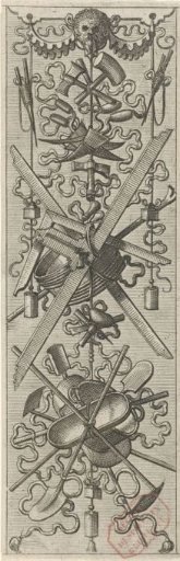 Trophy with mason's tools