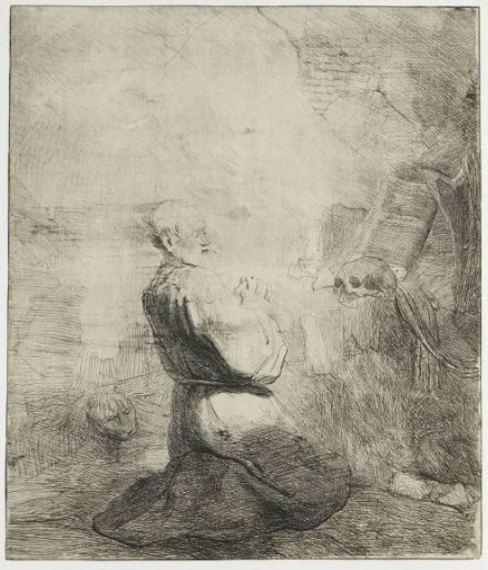 Kneeling Saint Jerome