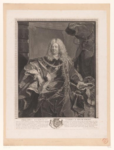 Portrait of Philipp Ludwig Wenzel von Sinzendorf