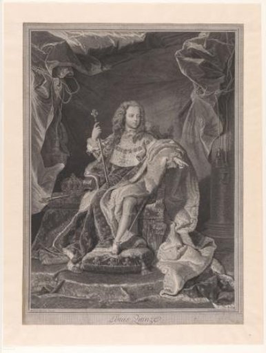 Portrait of Louis XV of France