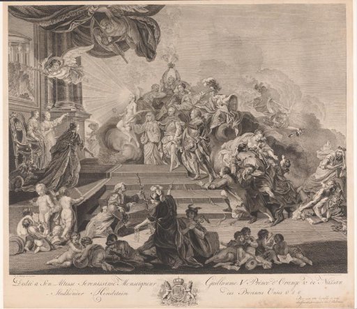 Allegory on the Acceptance of the Stadtholdership by Prince Willem V, 1766