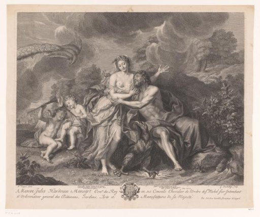 Jupiter caressing Juno