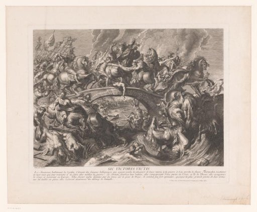 Battle of the Amazons on a Bridge