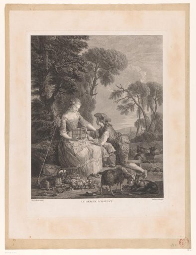 Shepherd and Shepherdess with Birdcage