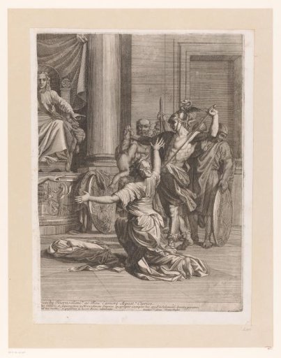 Judgment of Solomon (right part)