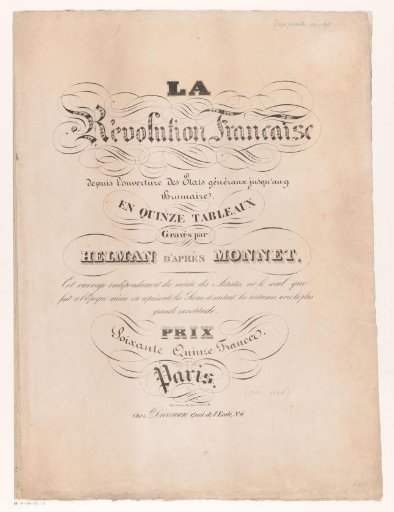 Cover for: La Révolution Française