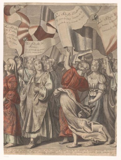 Triumphal Procession of Christ with Figures from the Old and New Testament (third part)