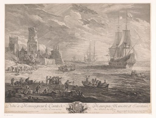 View of a harbour
