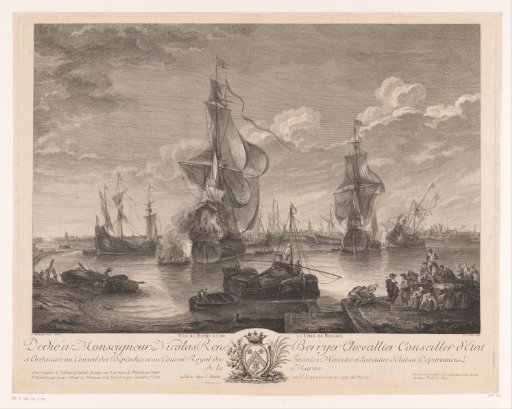 View of the harbour of Bruges