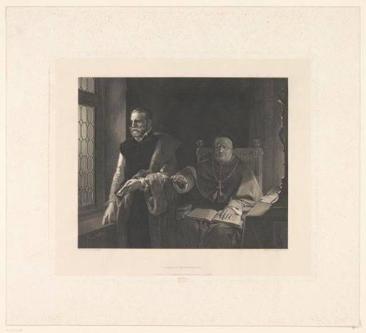 Count of Egmont with a Cardinal