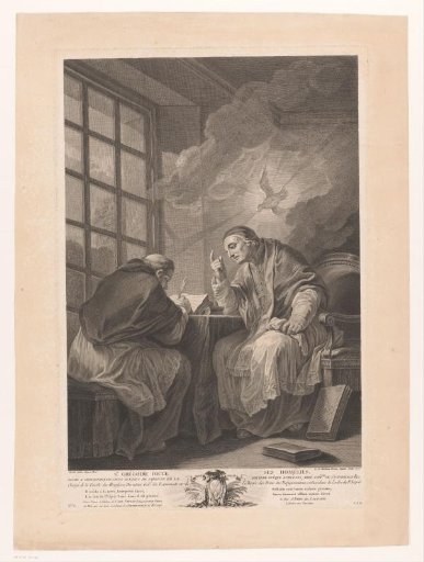 St. Gregory Dictating His Sermons
