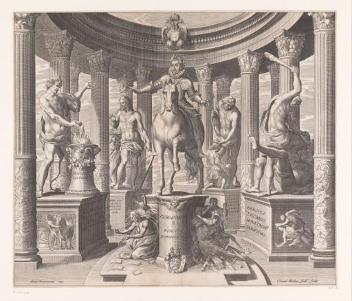 Allegory in honor of Emperor Ferdinand II of Habsburg