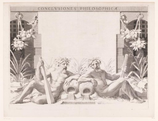 Thesis on philosophy by Guillaume de Longueil (lower part)