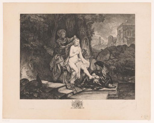 Bathsheba spied upon by David