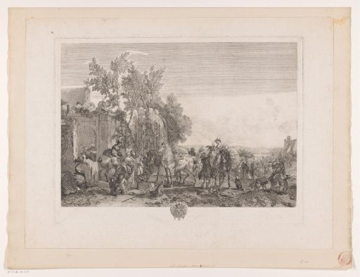Hunting party for a house