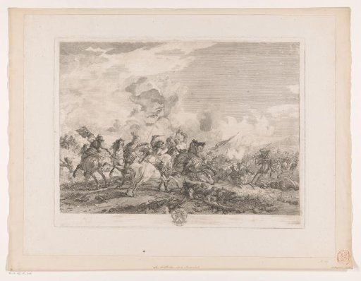 Riders on a battlefield