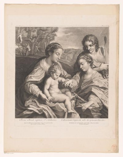 Mystic Marriage of Saint Catherine