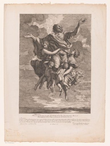 St. Paul Carried to Heaven by Angels