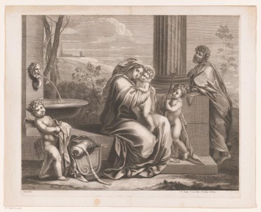 Holy Family by a Spring