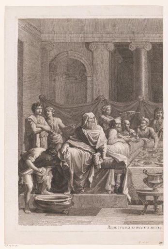 Christ in the House of Simon in Bethany (Left Part)