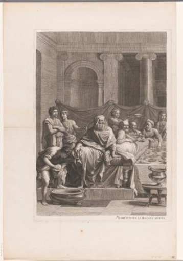 Christ in the House of Simon in Bethany (Left Part)