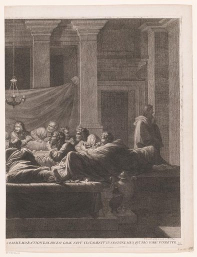 The Last Supper (right part)