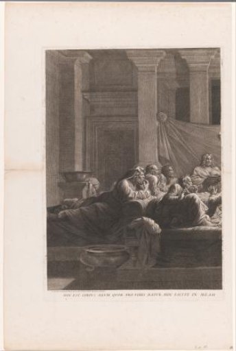 The Last Supper (left part)